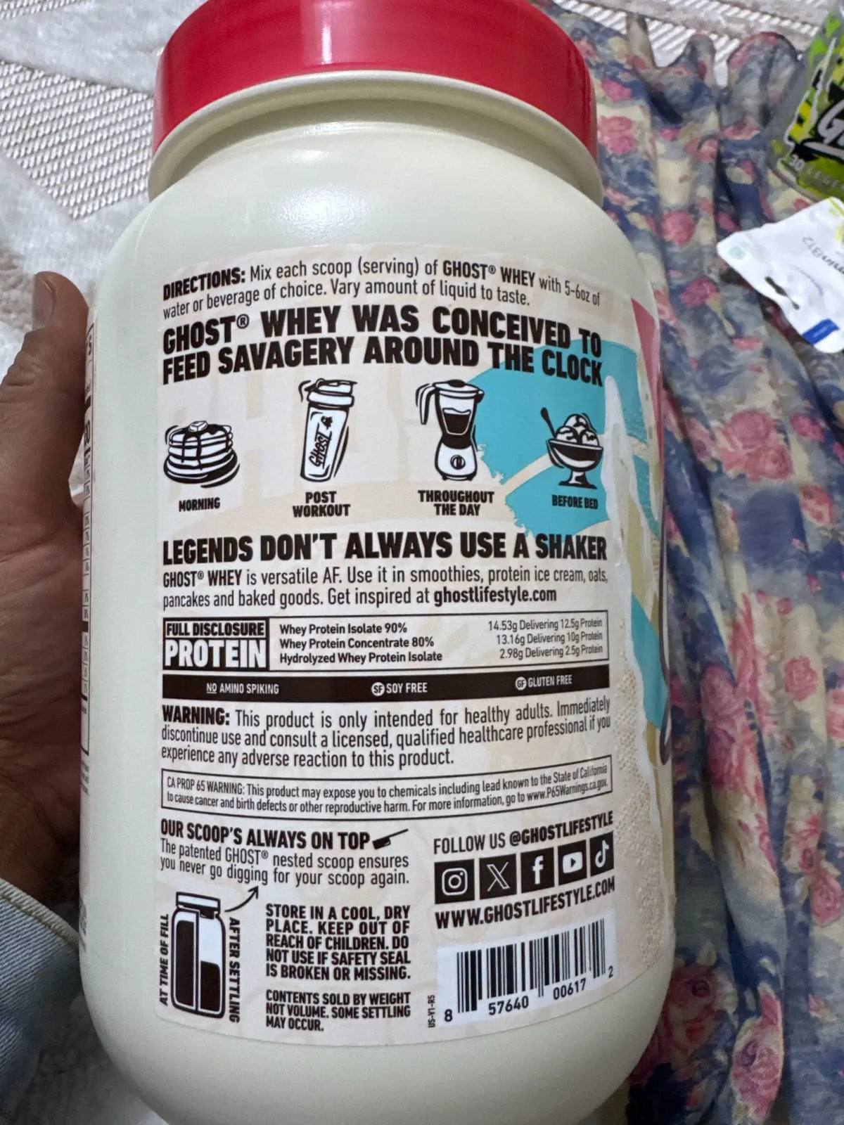 بروتين GHOST Whey